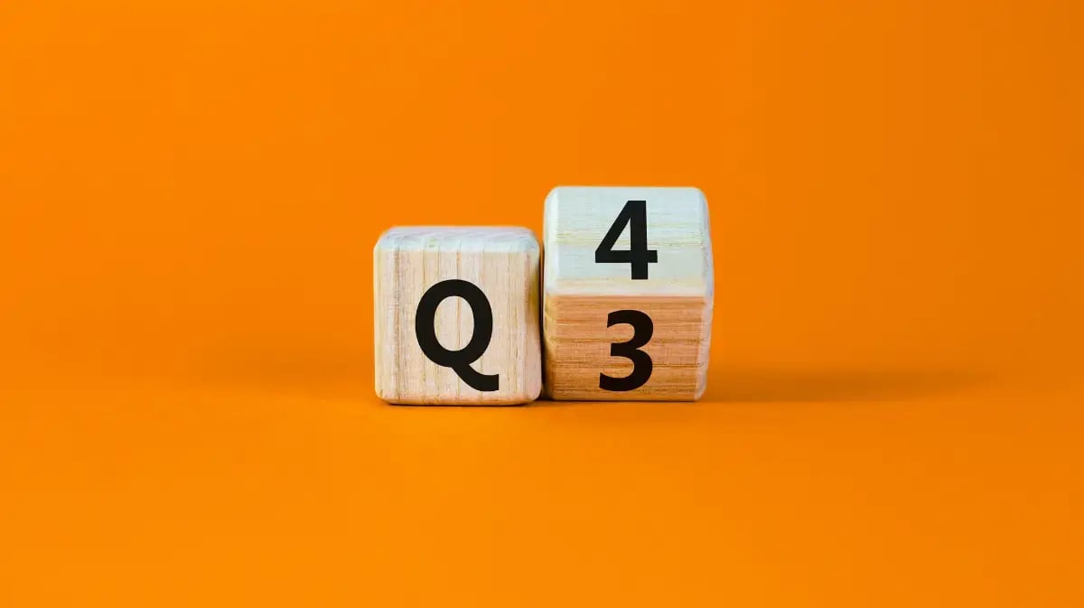 orange background with wood blocks that read 